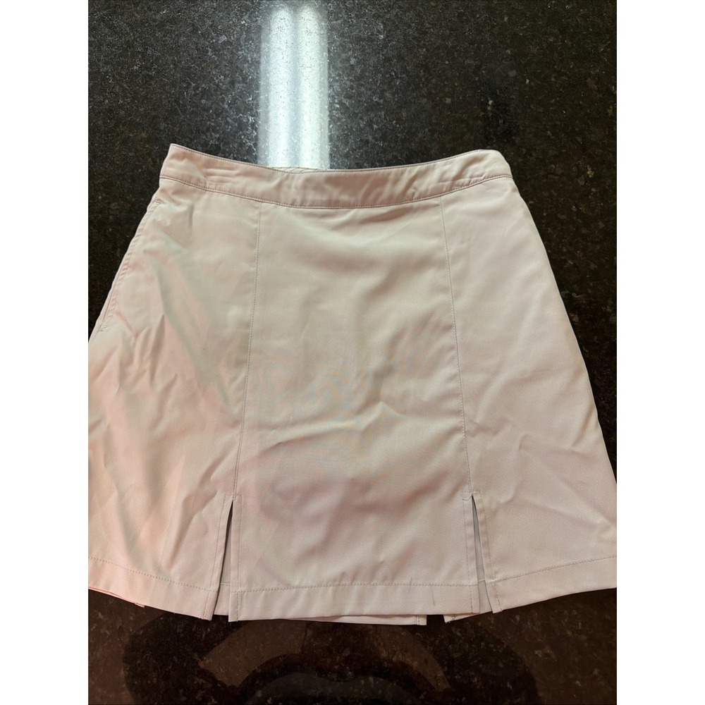 Sunice Women's Khaki Athletic Skort Sz 4 Golf Pickleball Performance Skirt